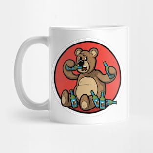 Beer Bottle Bear Mug